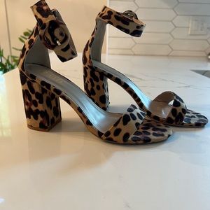 ASOS - Raid - Leopard Print Block Heels - Size 7